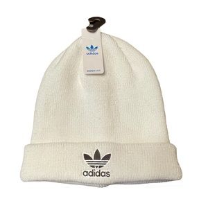 Adidas White Knit Running Hat - NWT